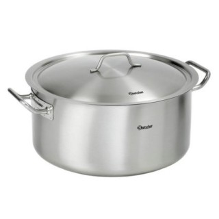 Bartscher nerūdijančio plieno puodas su dangčiu 12 l.