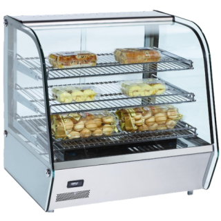 Heated display units